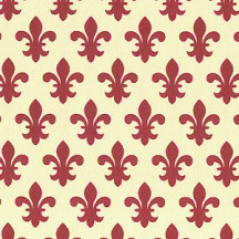 Burgundy Fleur De Lis Print Italian Paper ~ Carta Varese Italy